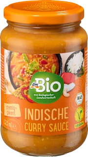 Bio karijeva zelenjavna omaka, 325 ml