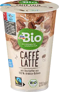 Bio kavni napitek CAFFÈ LATTE, 230 ml