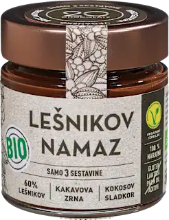 Bio lešnikov namaz, 200 g