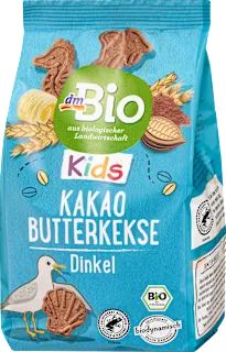 Bio masleni pirini piškoti z datlji in kakavom, 125 g