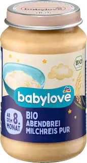 Bio mlečna kašica z rižem, po dopolnjenem 8. mesecu starosti, 190 g