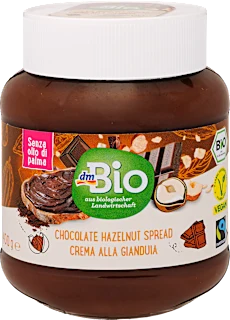 Bio namaz s 13 % lešnikov in 5 % čokolade, 400 g