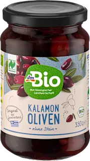 Bio olive kalamon v slanici, brez koščic, 350 g
