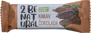 Bio ovsena ploščica kakav, čokolada, 40 g