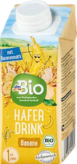 Bio ovseni napitek z bananino kašo, od dopolnjenega 1. leta starosti dalje, 200 ml
