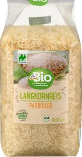 Bio parboiled dolgozrnat riž, 1 kg