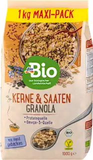 Bio pečeni ovseni muesli s semeni, Maxi-Pack, 1 kg