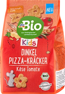 Bio pirini krekerji z okusom pice, od 3. leta, 80 g