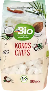 Bio posušene kokosove rezine, 100 g
