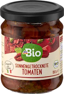 Bio posušeni paradižniki v olju, 180 g