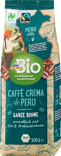 Bio pražena kava v celih zrnih Caffè Crema de Peru, 500 g