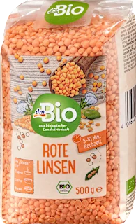 Bio rdeča leča, 500 g