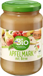 Bio sadna kaša iz jabolk in hrušk, 360 g