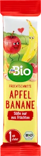 Bio sadna rezina z jabolkom in banano, 25 g