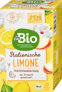 Bio sadni čaj z aromo italijanske limone (20 x 2 g), 40 g