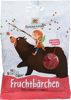 Bio sadni gumijevi bonboni medvedki, 100 g