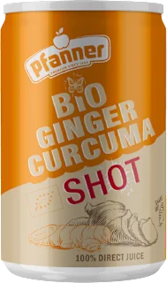 Bio shot z ingverjem in kurkumo, 150 ml