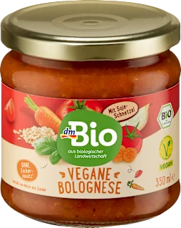 Bio veganska bolonjska omaka, 350 g