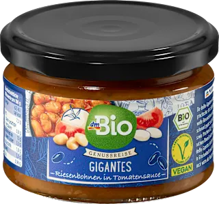 Bio veliki fižol v paradižnikovi omaki, 230 g