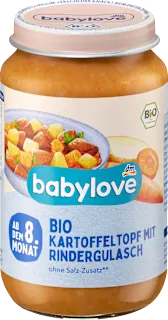 Bio zelenjavni pripravek s krompirjem in govedino, od dopolnjenega 8. meseca, 220 g