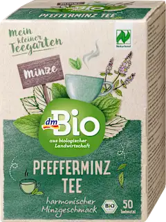Bio zeliščni čaj iz poprove mete (50 × 1,5 g), 75 g