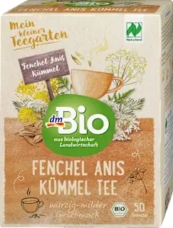 Bio zeliščni čaj s komarčkom, janežem in kumino (50 x 2 g), 100 g