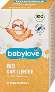 Bio zeliščni kamilični čaj, po dopolnjenem 4. mesecu starosti (20 × 1,75 g), 35 g