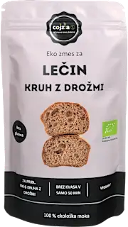 Bio zmes za lečin kruh z drožmi, 250 g