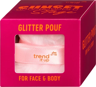 Blazinica z bleščicami Glitter Poof Sunset Stage, 2,5 g