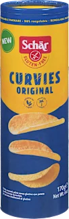 Brezglutenski čips Curvies Original, 170 g