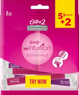 Damski brivnik za enkratno uporabo Extra2 My Intuition, 7 kos