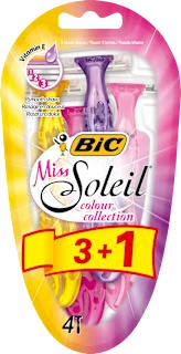 Damski brivnik za enkratno uporabo Miss Soleil, 4 kos