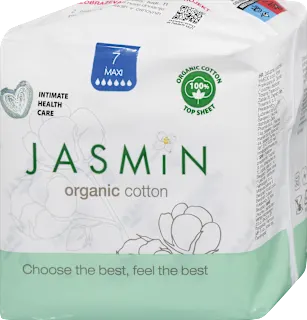 Damski vložki Organic Cotton Maxi, 7 kos