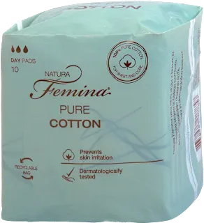 Damski vložki Pure Cotton, 10 kos