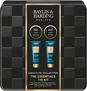 Darilni set za nego telesa Black Pepper & Gingseng, 4-delni, 1 kos