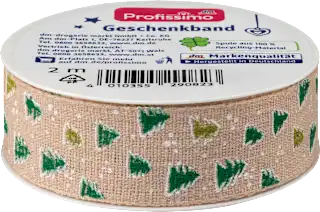 Darilni trak božič, več različic, 1 kos