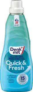 Detergent ALL-IN-ONE Quick & Fresh, 25 pranj