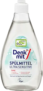 Detergent za ročno pomivanje posode ULTRA SENSITIVE, 500 ml