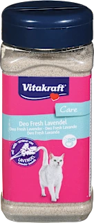 Dišava Deo Fresh za posip za mačke z vonjem sivke, 720 g