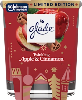 Dišeča sveča Twinkling Apple & Cinnamon, 112 g