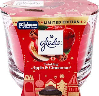 Dišeča sveča Twinkling Apple & Cinnamon, 204 g