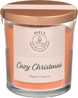 Dišeča sveča v granulah Cozy Christmas, 200 g