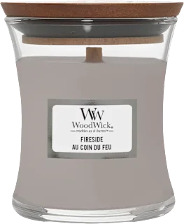 Dišeča sveča v kozarcu Fireside, 85 g