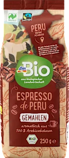 dmBio mleta pražena kava Espresso, 250 g
