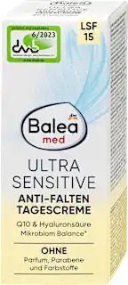Dnevna krema za obraz proti gubam ULTRA SENSITIVE, ZF 15, 50 ml