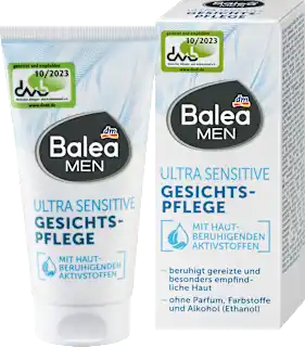Dnevna krema za obraz za moške ultra sensitive, 50 ml