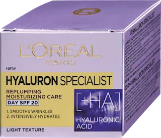 Dnevna vlažilna krema za povrnitev volumna Hyaluron Specialist, 50 ml
