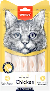 Dopolnilna hrana za mačke Creamy Treat Chicken, 70 g