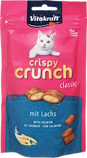 Dopolnilna hrana za mačke Crispy Crunch Classic, 60 g