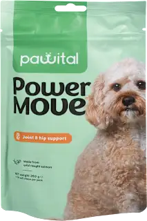 Dopolnilna hrana za pse - prigrizek z lososom Power Move, 260 g